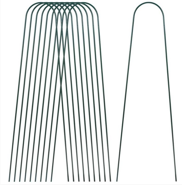 Tuteur en acier plastifi&eacute; H180 x 32 cm